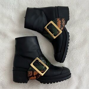 Burberry Biker Boots